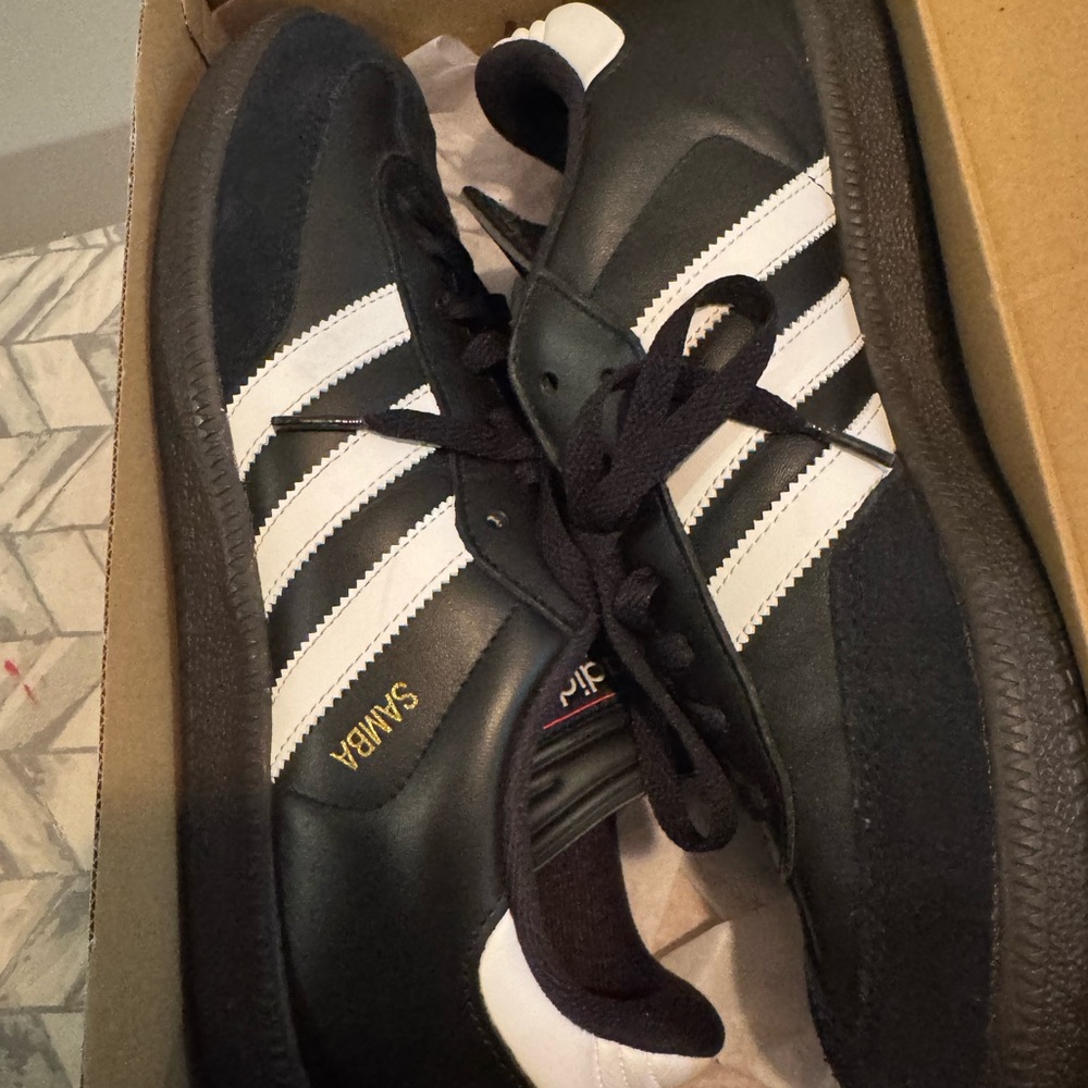 Adidas Samba Black and White Sneakers